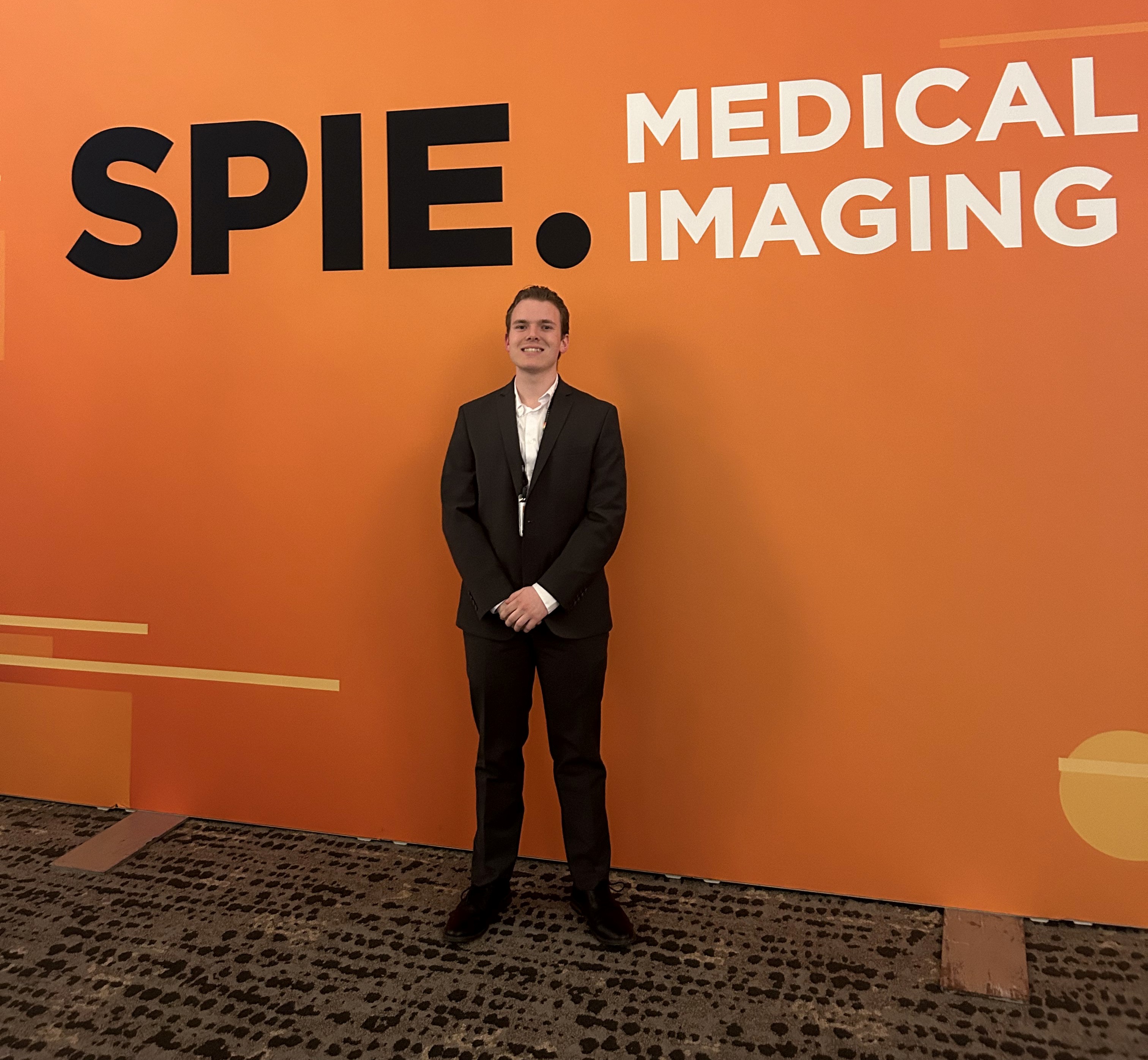 Adam Saunders at SPIE Medical Imaging